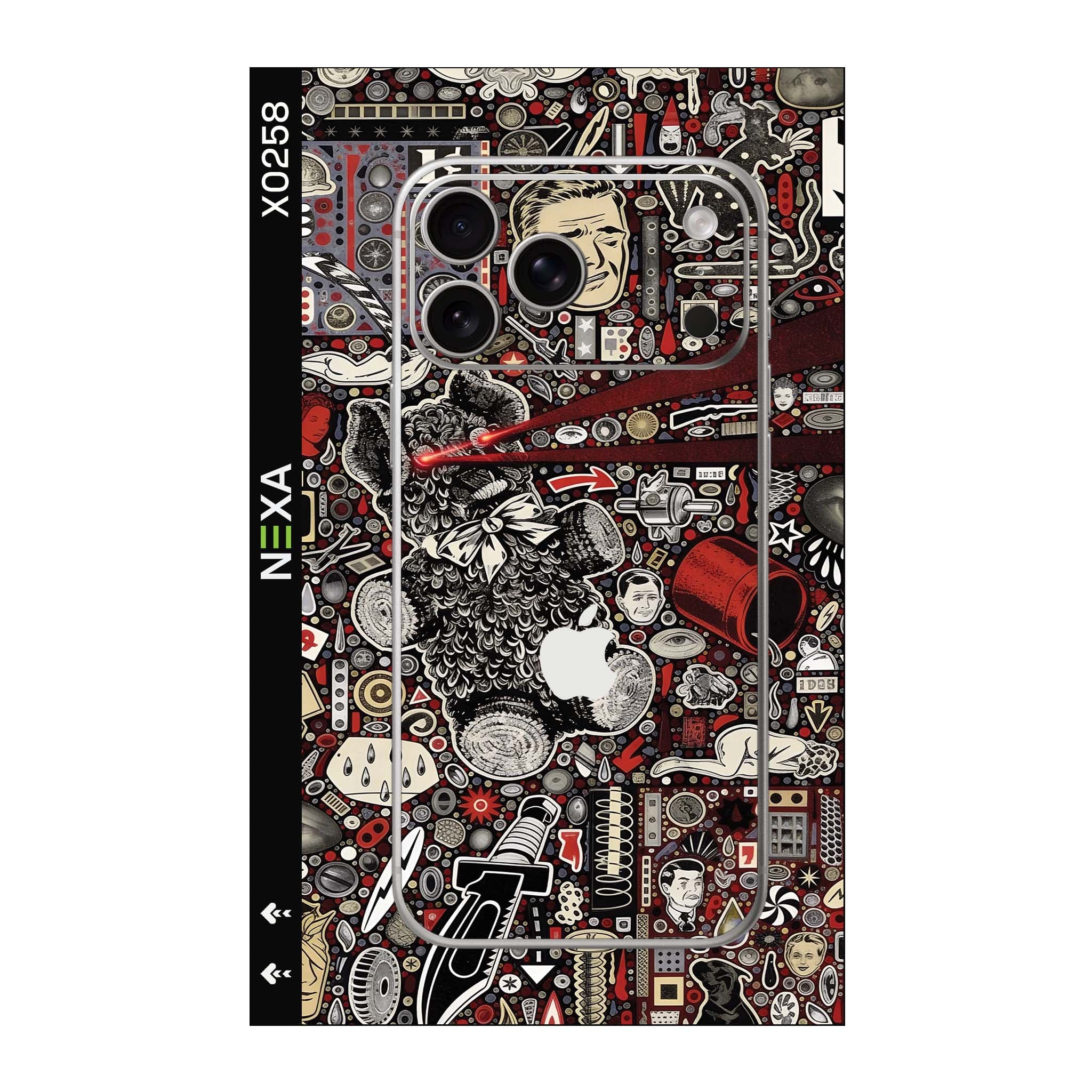 X0258 - Graffiti Raw Skins