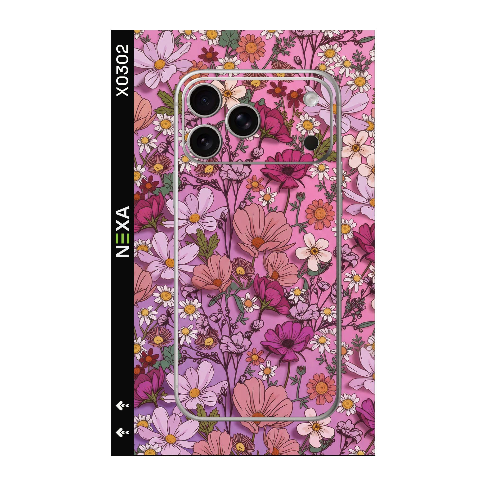 X0302 - Flowers Raw Skins