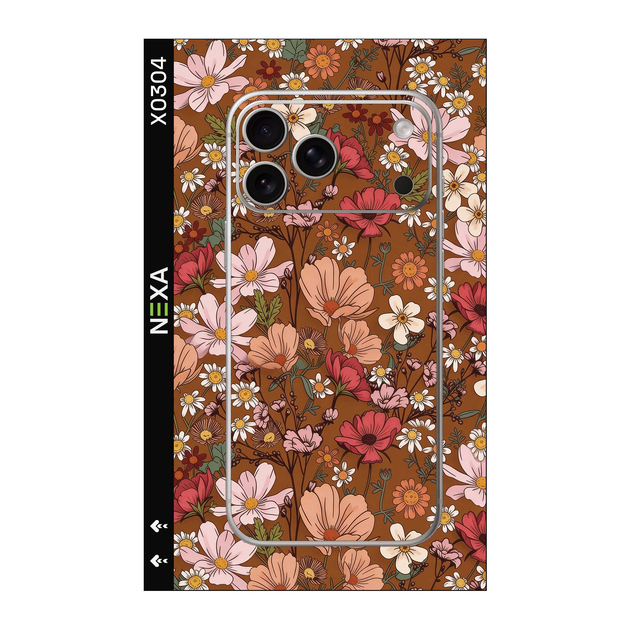 X0304 - Flowers Raw Skins