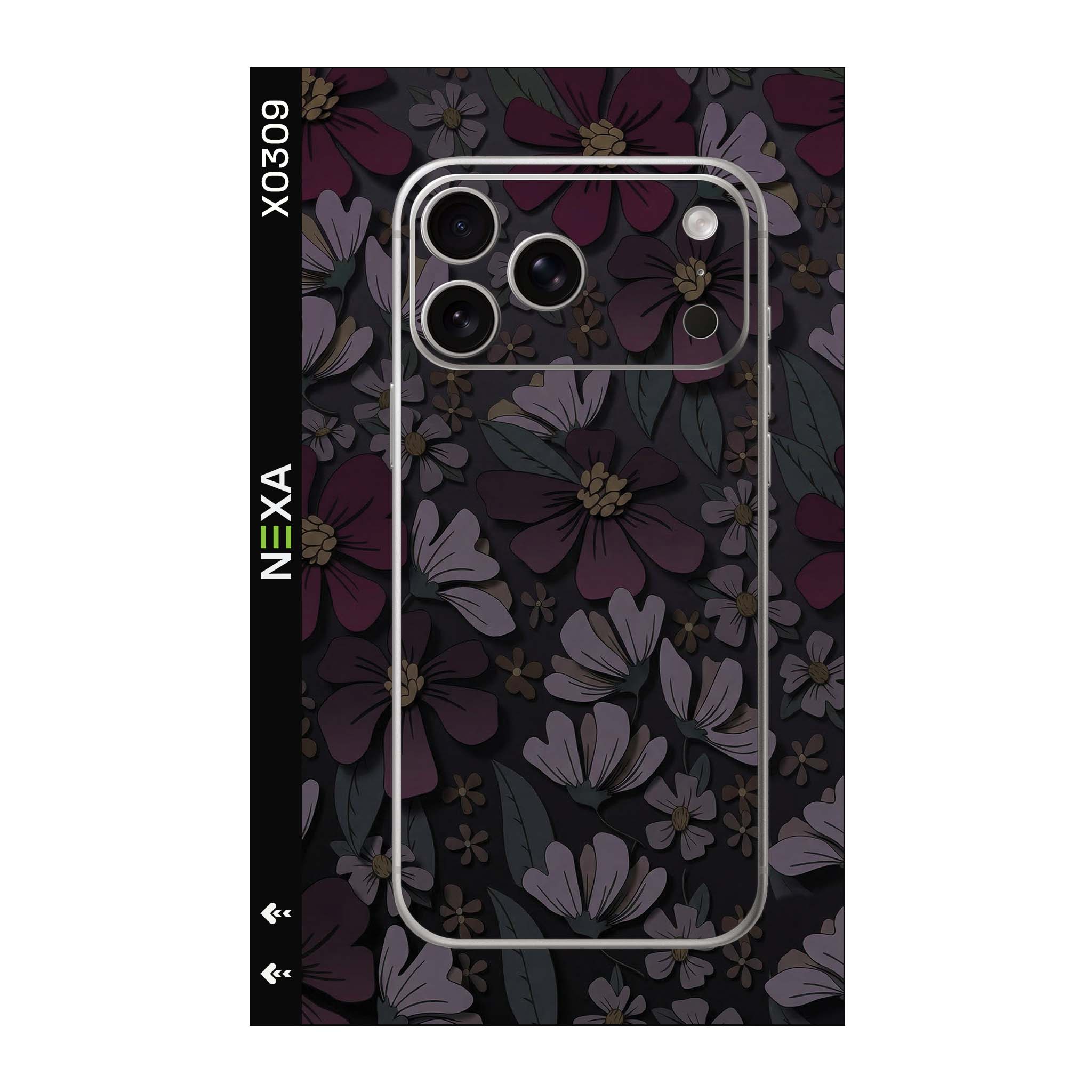X0309 - Flowers Raw Skins