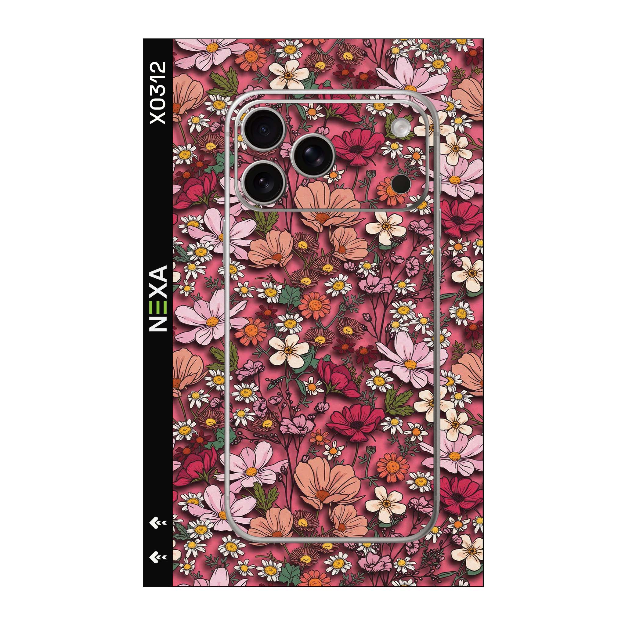 X0312 - Flowers Raw Skins