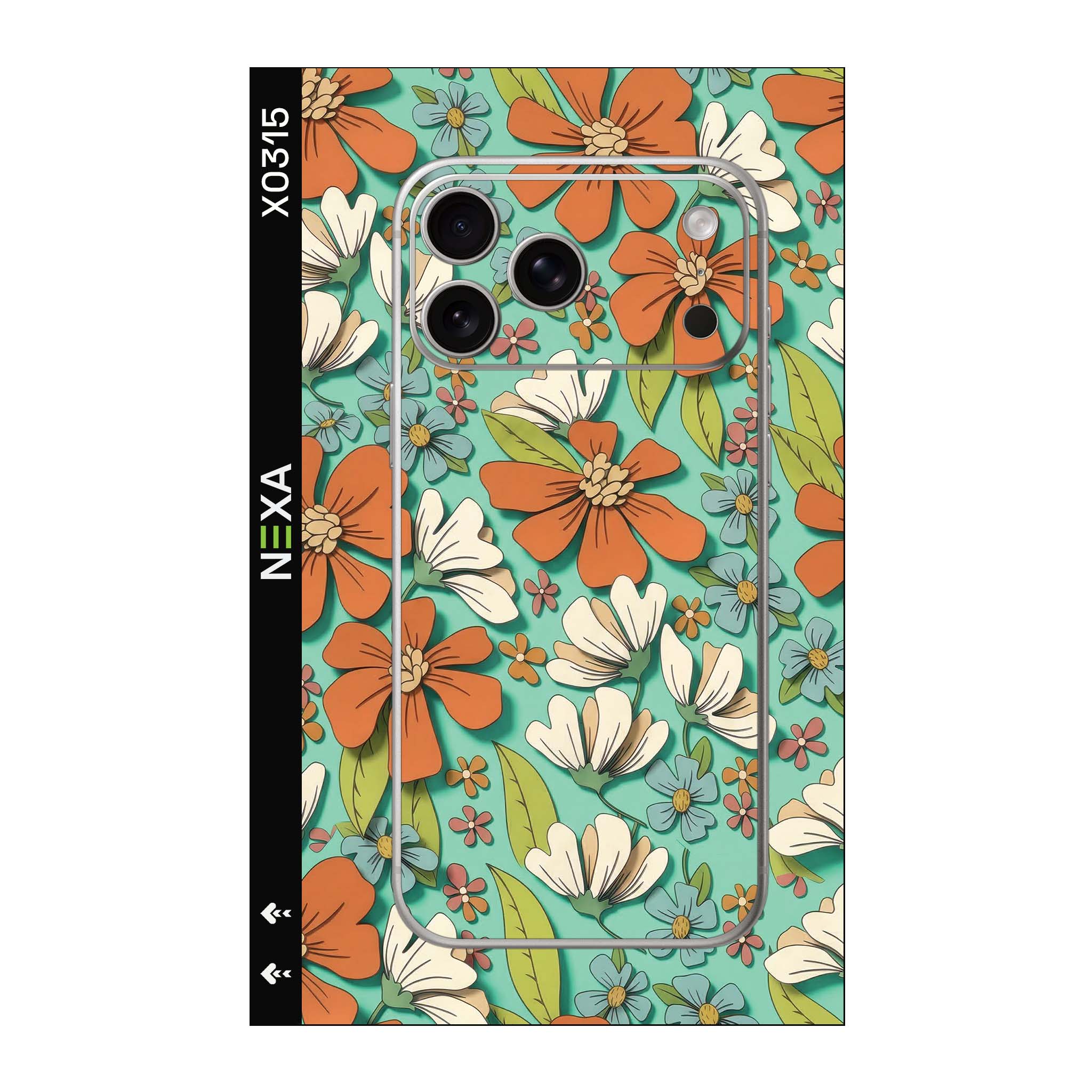 X0315 - Flowers Raw Skins
