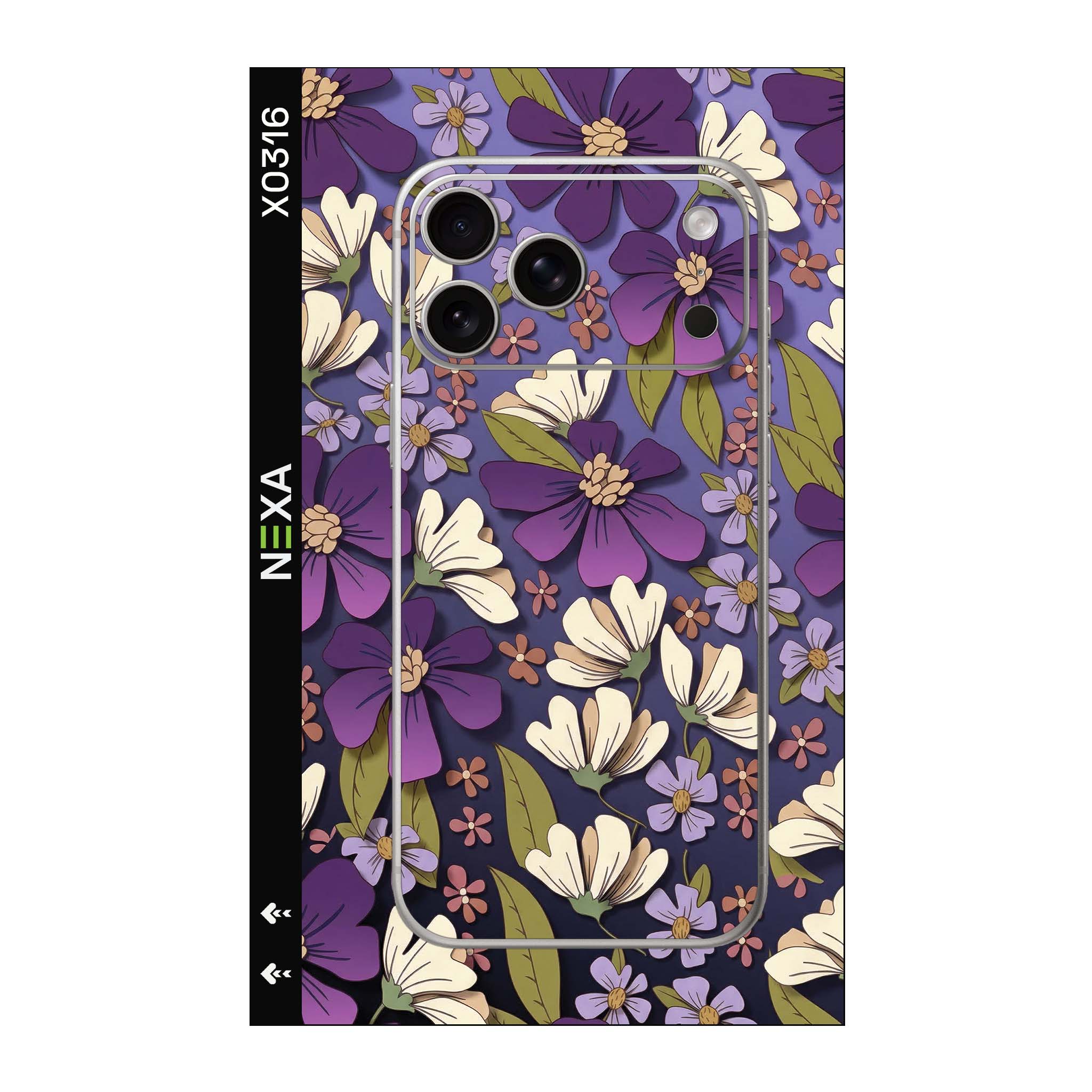 X0316 - Flowers Raw Skins