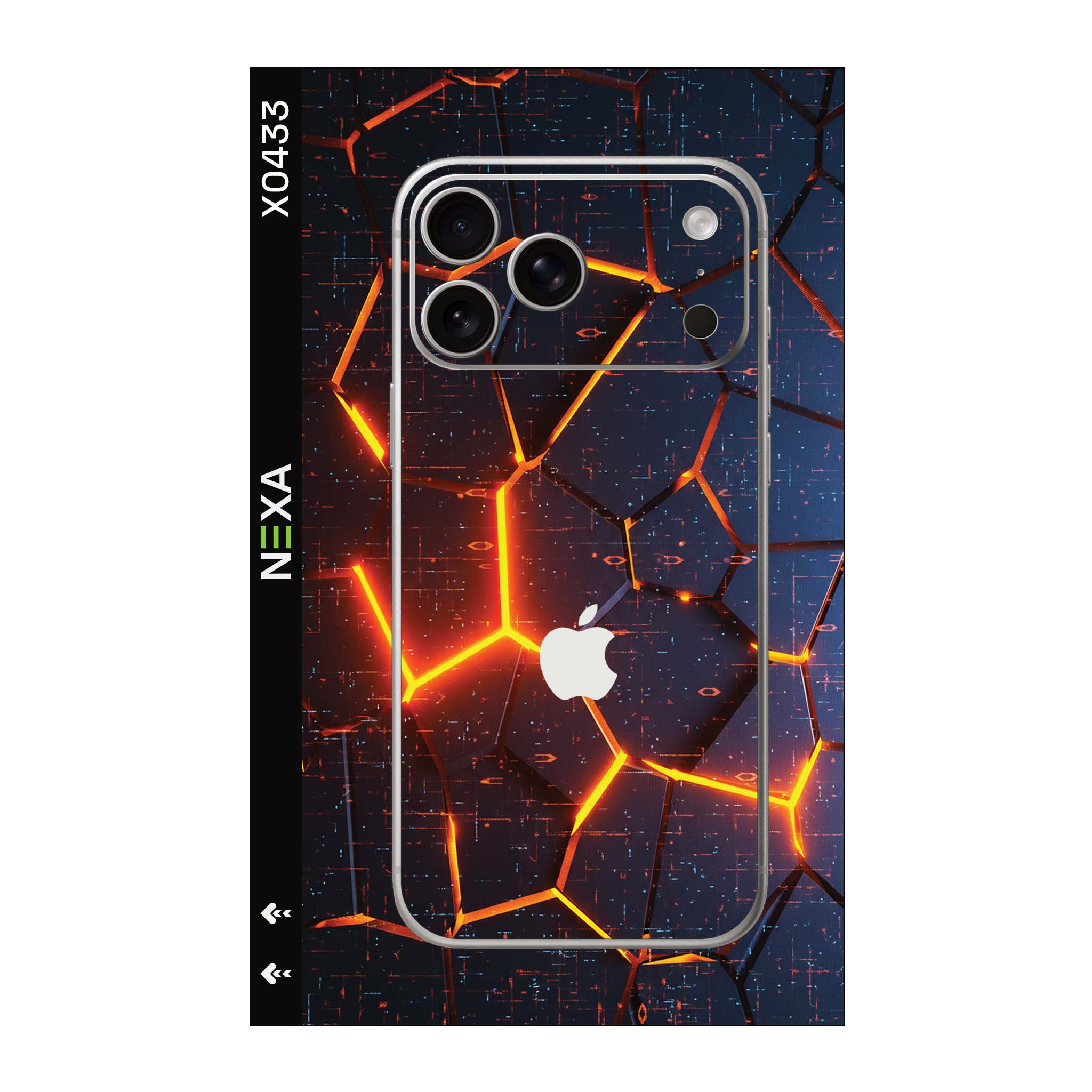 X0433 - Lava Raw Skins