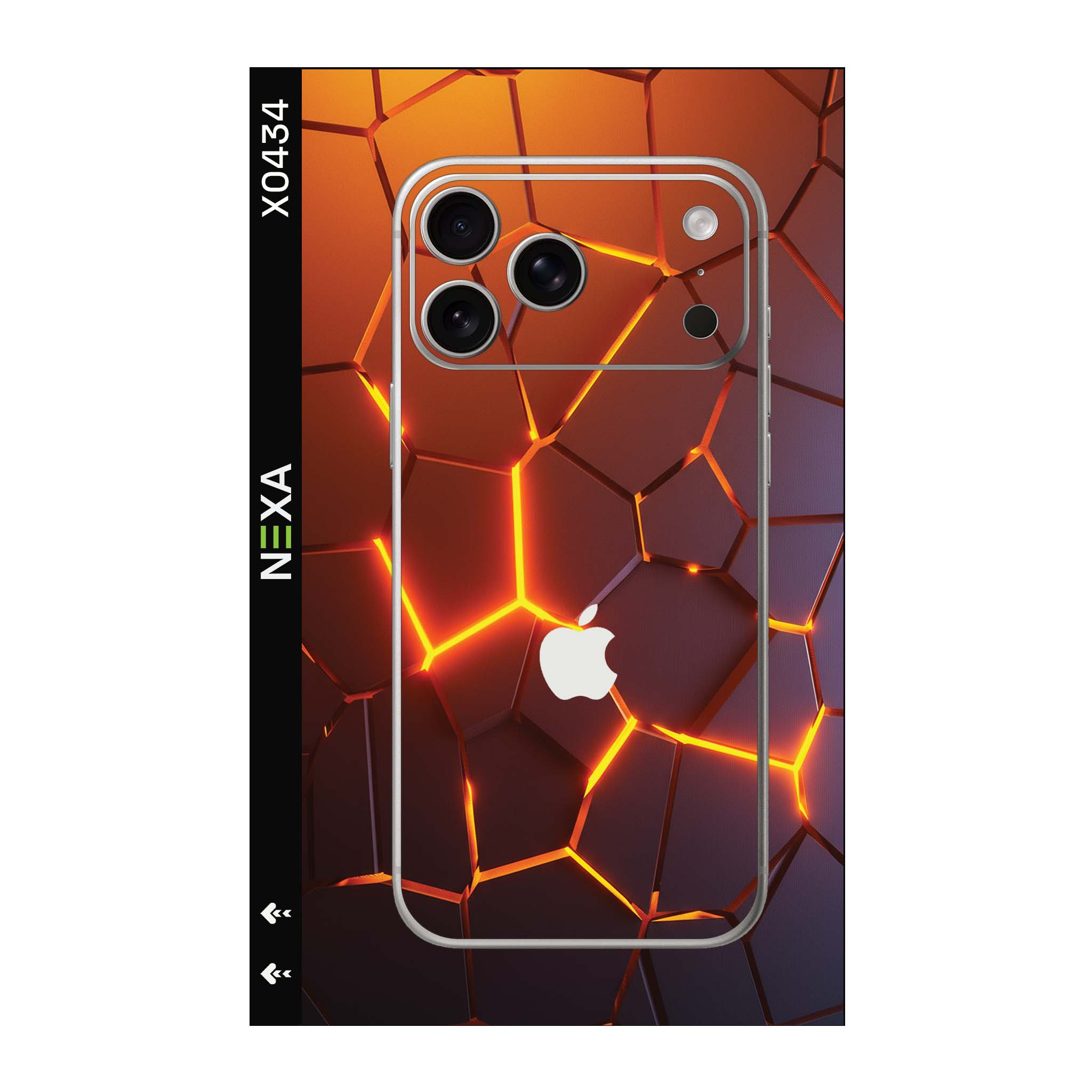 X0434 - Lava Raw Skins