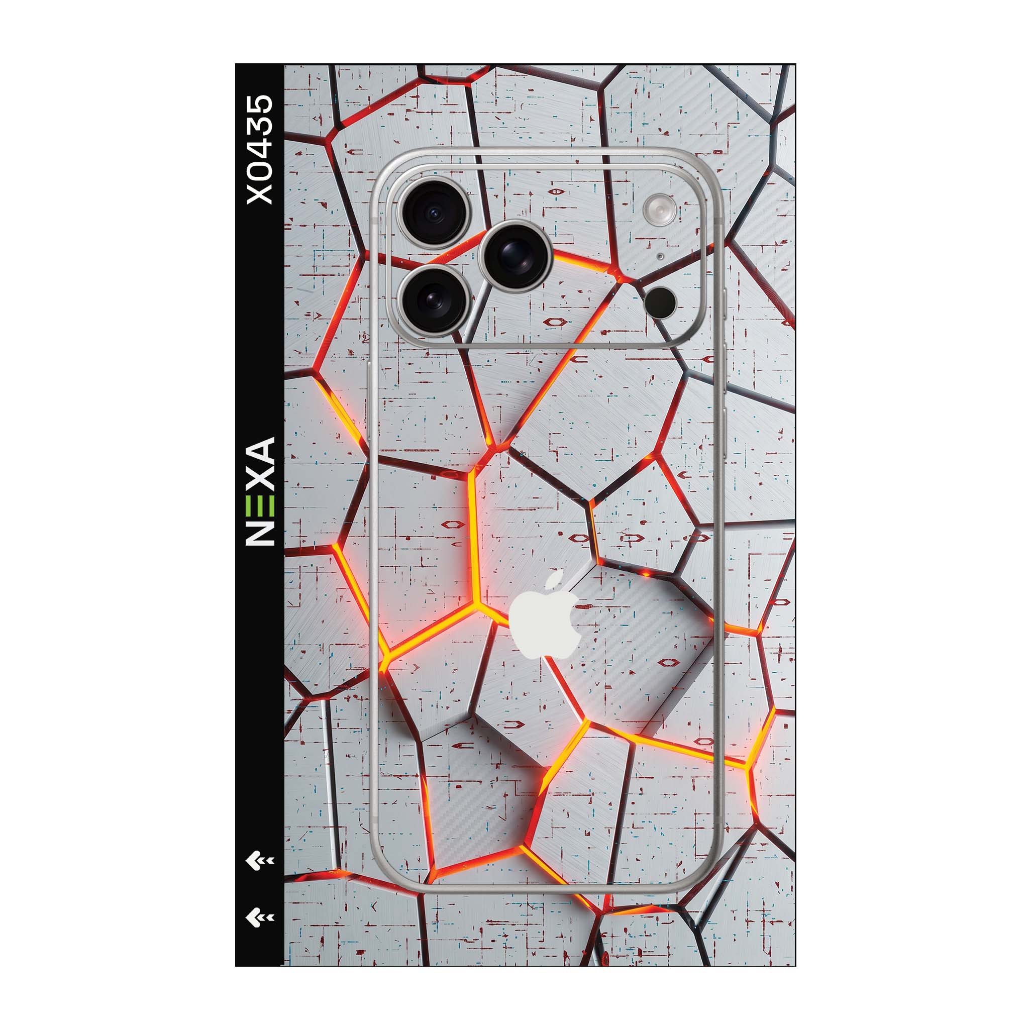 X0435 - Lava Raw Skins