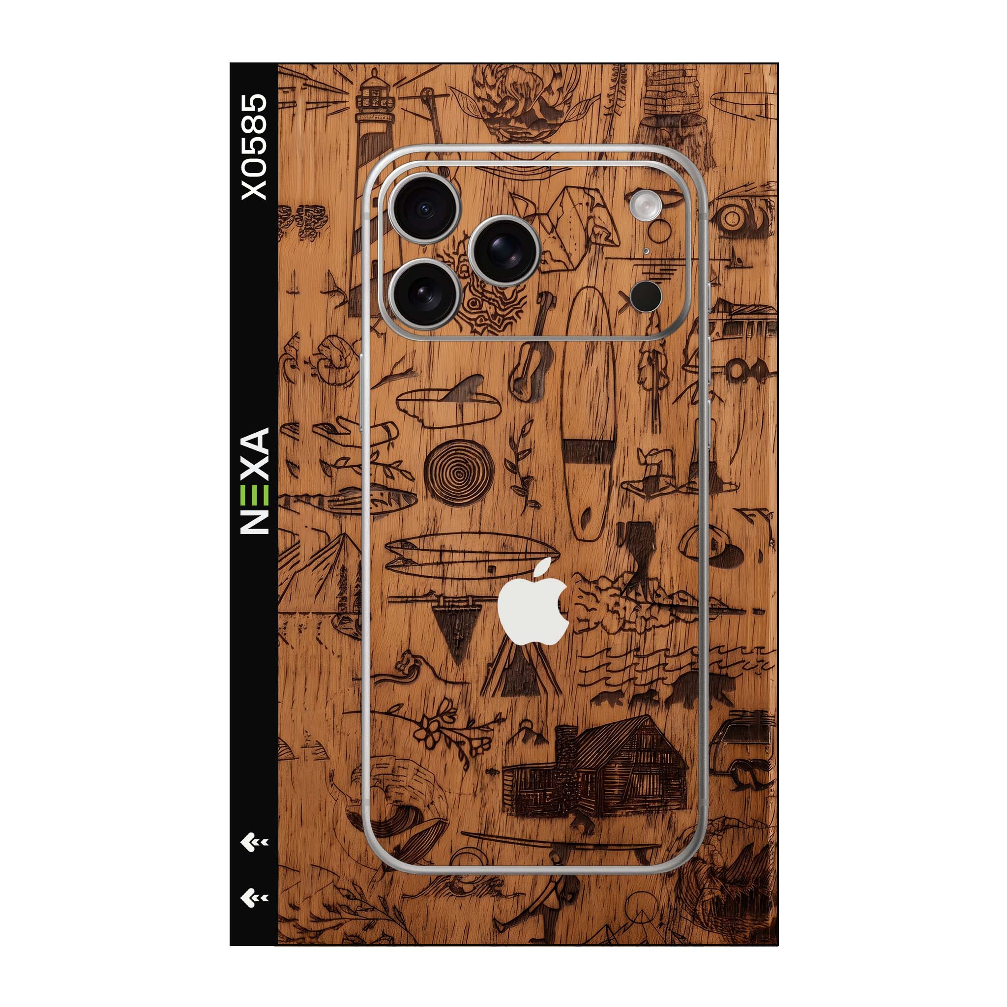 X0585 - Wood Raw Skins